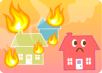 火災の延焼を防ぐには