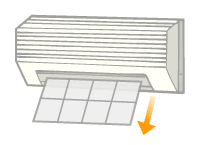 こまめなフィルターの掃除