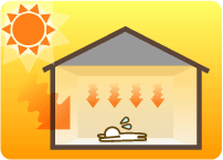 夏、部屋が暑い理由
